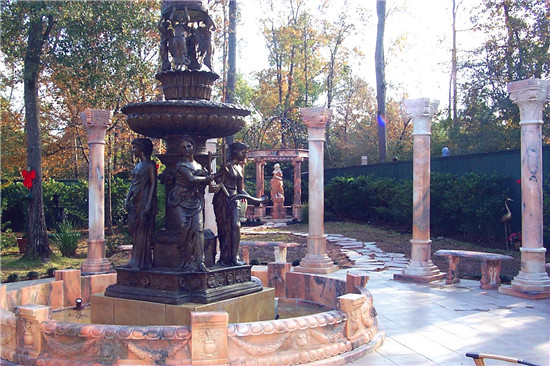 Romanian suburban park