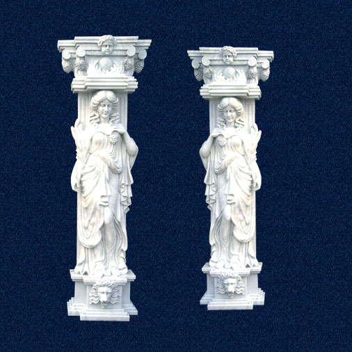 house decorative stone pillars/marble column CL-024