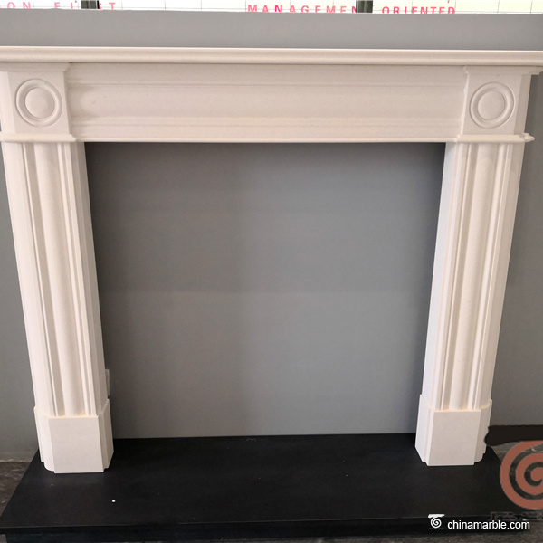 french style fireplace mantel/antique marble fireplace/indoor used fireplace mantel