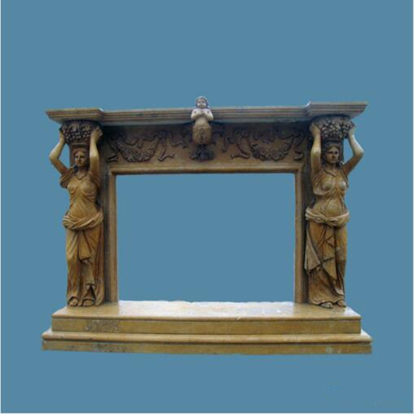 Brown Marble Mantel.jpg