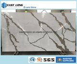 Calacatta Quartz Stone for Slab/ Kitchen Countertop/ Solid Surface/ Building Material