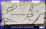 Artificial Calacatta Quartz Stone for Building Material/ Solid Surface/ Table Top/ Countertops