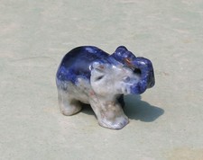 AAAA++15g Carved JASPER quartz Crystal  Gem Stone elephant reiki healing