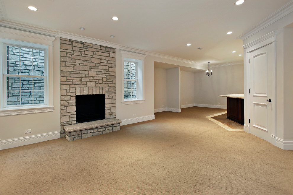 Fashionable fireplace design d