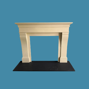 fireplace mantel limestone/lim