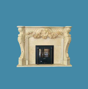 Fireplace Mantel Limestone FC-