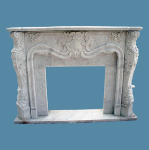 Marble Carving Mantel FC-FP51