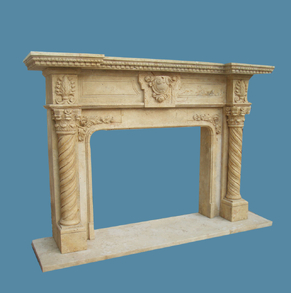 Travertine Mantel FC-FP49