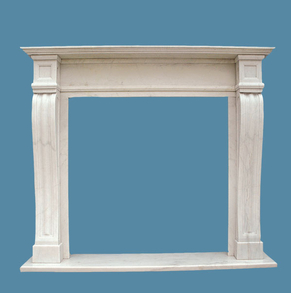 White Marble Mantel SP-FP29