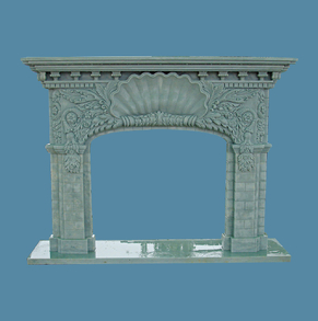 White Marble fireplace FC-FP25