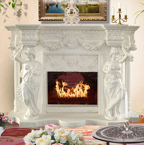 Grand Statues Fireplace SC-FP6