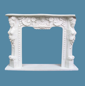 Faces Carving Mantel SC-FP58