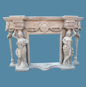 Large Carving Mantel SC-FP47