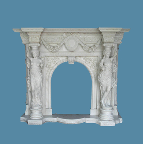Luxury Marble Fireplace SC-FP4