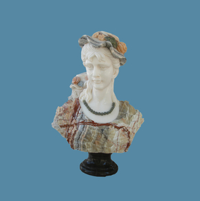 custom marble bust/woman bust 