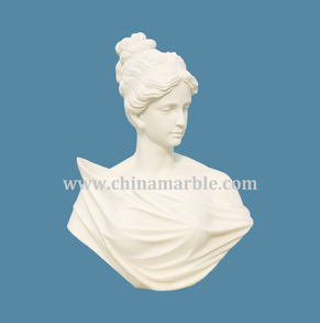 White Marble Bust MBT-12