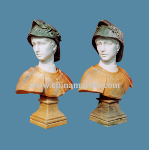 Multicolor marble Bust MBT-05