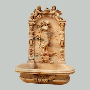 Maiden and Angels wall fountain W-FTN01