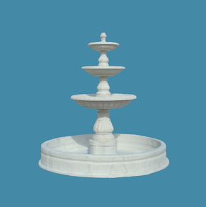 3 tier outdoor water fountain 