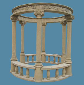Stone Gazebo GZB-19