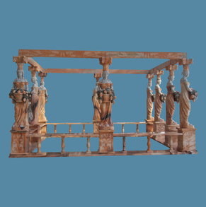 Rectangle Marble Gazebo GZB-15