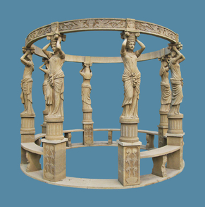 8 Statues Gazebo GZB-08