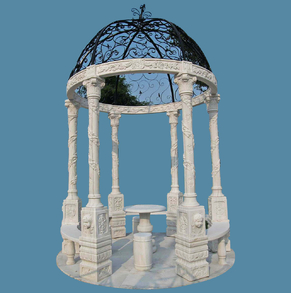 Twisted Pillars Gazebo GZB-07