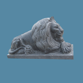 Sleeping Stone Lion M-Lion-30
