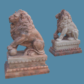 Sitting Lion M-Lion-12