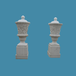 Carved-urn-with-pedestal- FLP-