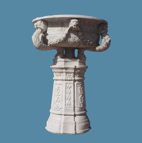 Large Marble pot FLP-09