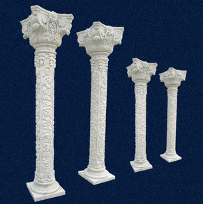 The white marble column CL-017
