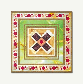 Square Waterjet Medallion/Tile