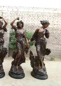 Bronze four season statues BS 