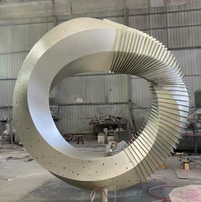 Stainless steel sculpture BS-1