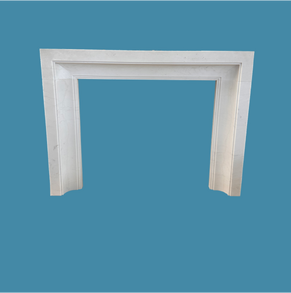 Solid statuary marble surround MF-69