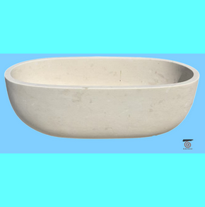 Beige Marble Bathtub 56#