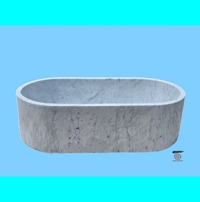 Carrara Marble Bathtub 53#