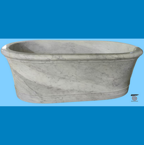 Carrara Marble Bathtub 47#
