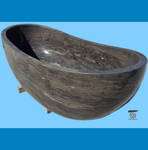 Dark Limestone Bathtub 38#
