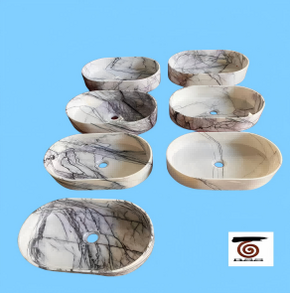 Lilac marble sink MSK-23