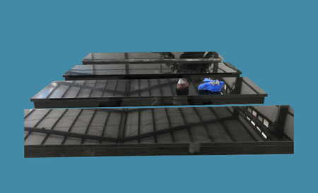 Jointed and filled granite hearths 02