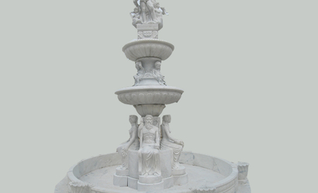 Marble Statue Fountain P-FTN021