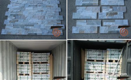 The quartzite wallstone is very popular currently