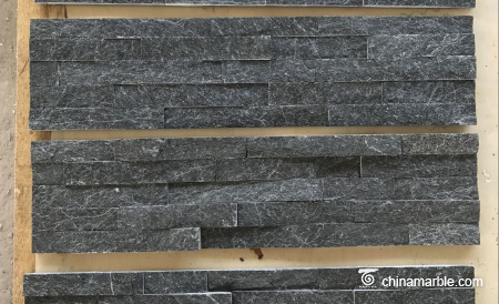 Cultured Black Quartzite , Natural Yellow Quartzite
