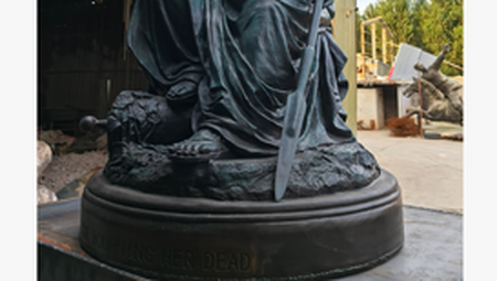 Bronze Roman soldier BS-03