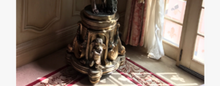 Bronze lighting statue BS-09