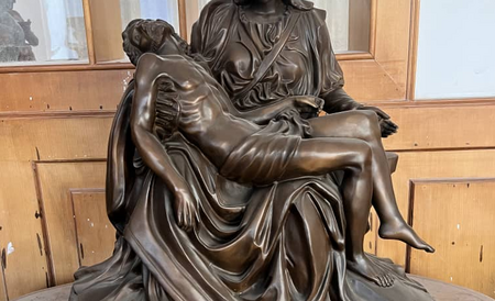 The Bronze Pieta statue BS-12