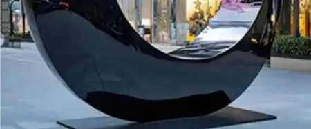 Stainless steel abstract sculpture BS-26