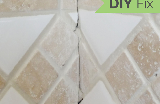 Quick Fix: Repair Cracked Bathroom Grout